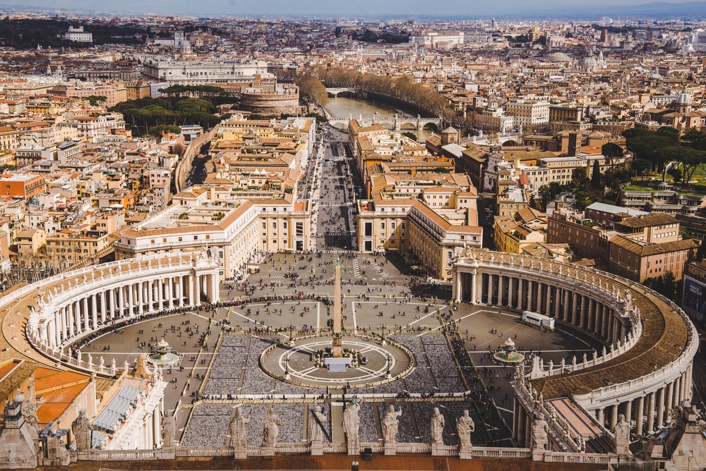 Vatikan: Der Petersplatz