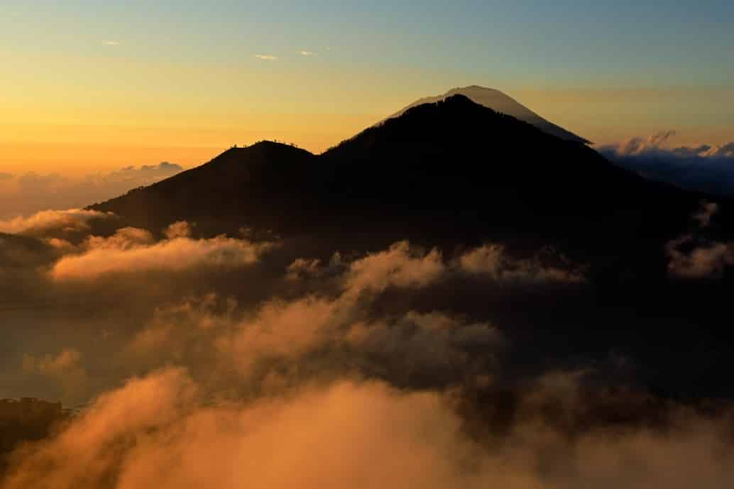 Der Vulkan Batur