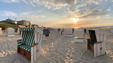 Sonnenaufgang auf Wangerooge