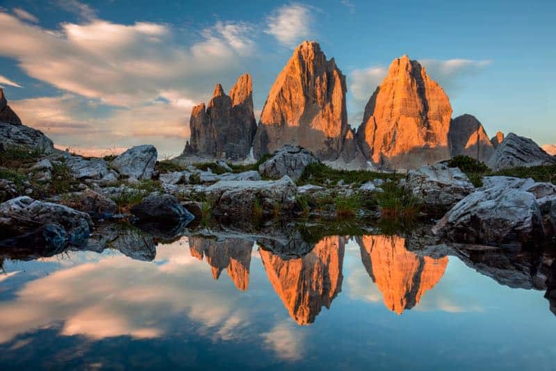 Dolomiten - atemberaubender Anblick