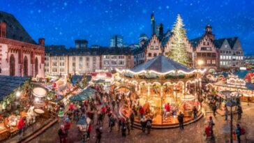 Weihnachtsmarkt auf dem Frankfurter Römer