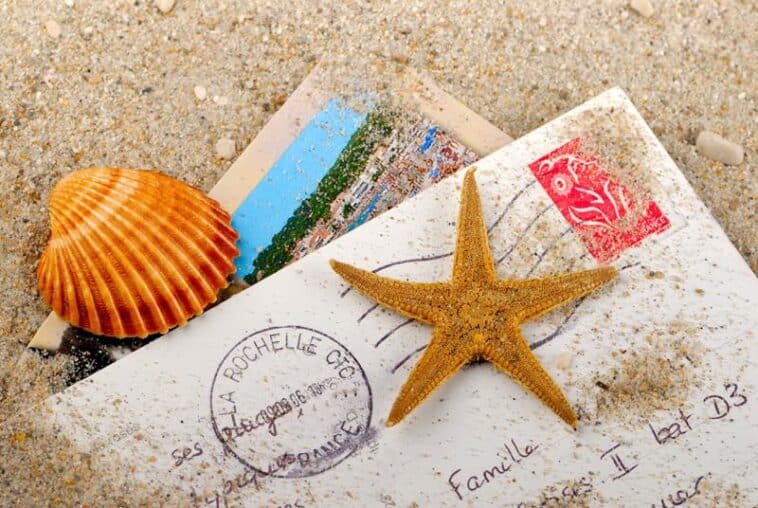 Urlaubsgrüße als Postkarte