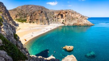 Agiofarago Strand auf Kreta