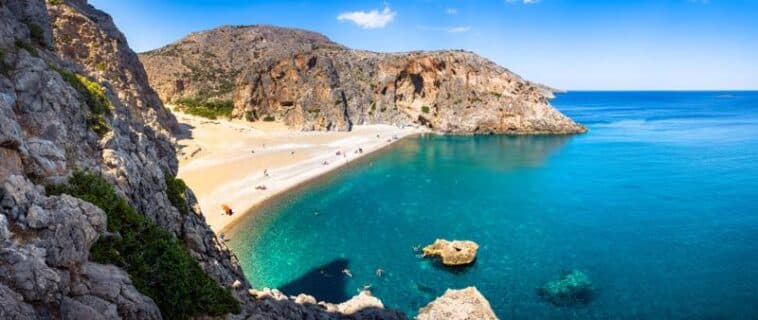 Agiofarago Strand auf Kreta