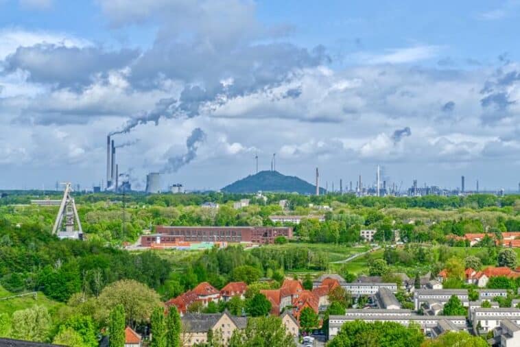 Ruhrgebiet - Blick über Gelsenkirchen